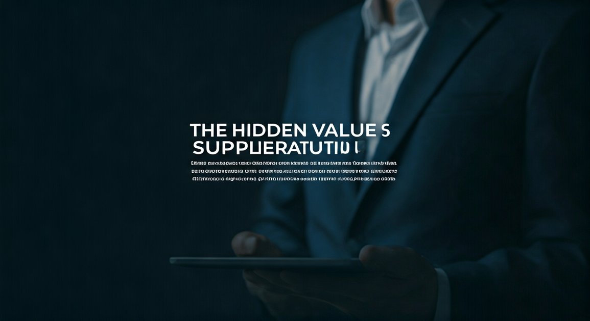 The Hidden Value in Supplier Collaboration
