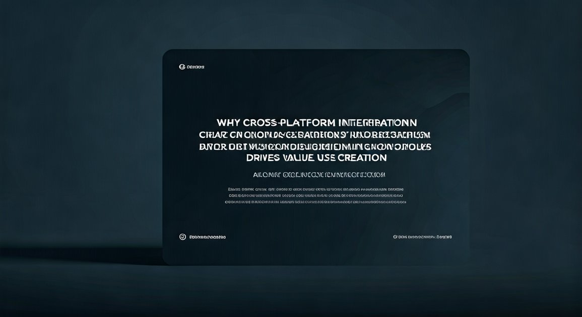 Why Cross-Platform Integration Drives Value Creation
